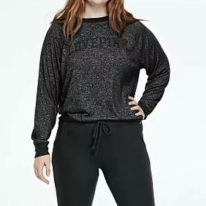 Victorias Secret Pink Lightweight Crew Sweater